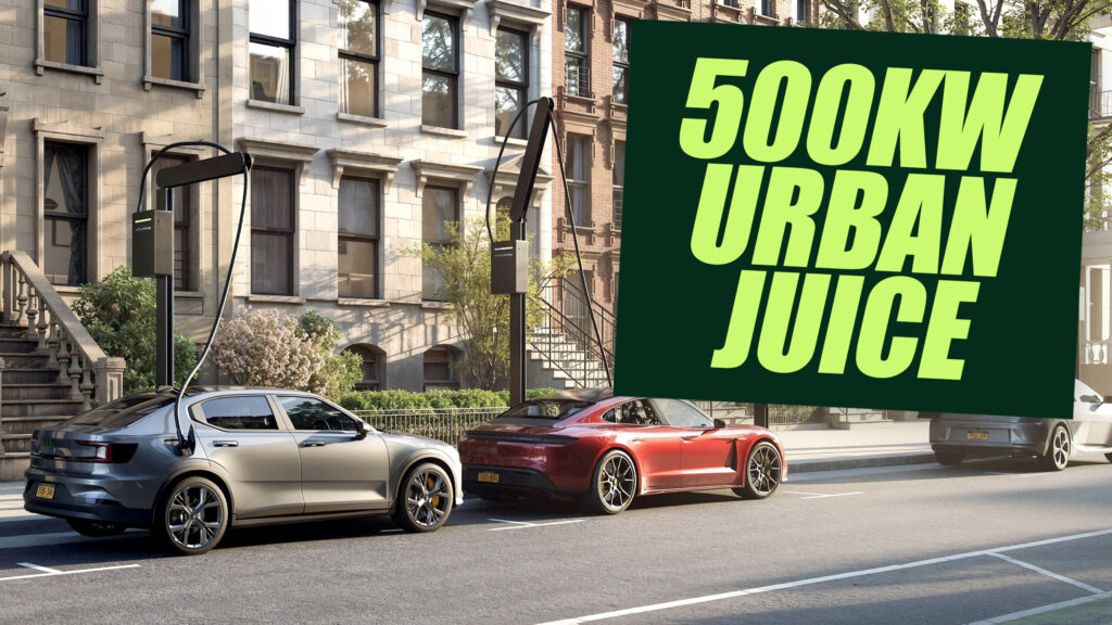 Clever “Tree” EV Chargers Promise 200 Miles In 5 Minutes While You’re Parked