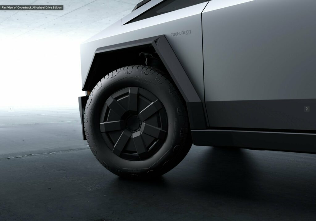  Tesla Cybertruck Foundation Series Gets Tactical Grey Interior And Range Boost With New Tires