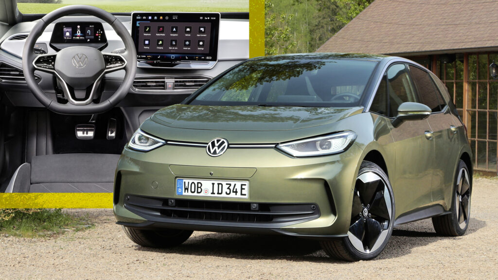  VW ID.3 Pro S Gets More Power, Faster Charging, And The Latest Infotainment System