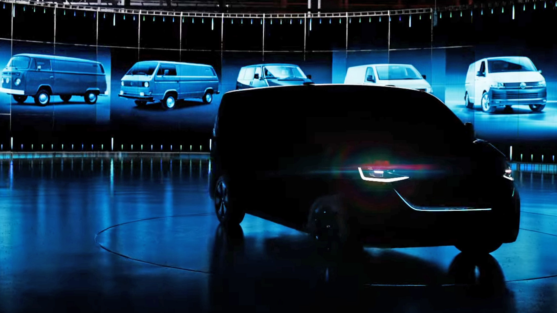 2025 VW Transporter T7 Reveals ID. Buzz Styling Cues Carscoops