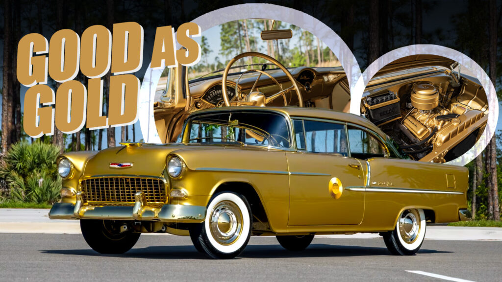  Gold Standard Replica Chases Mystery Of GM’s Missing 55 Chevy Bel Air Special