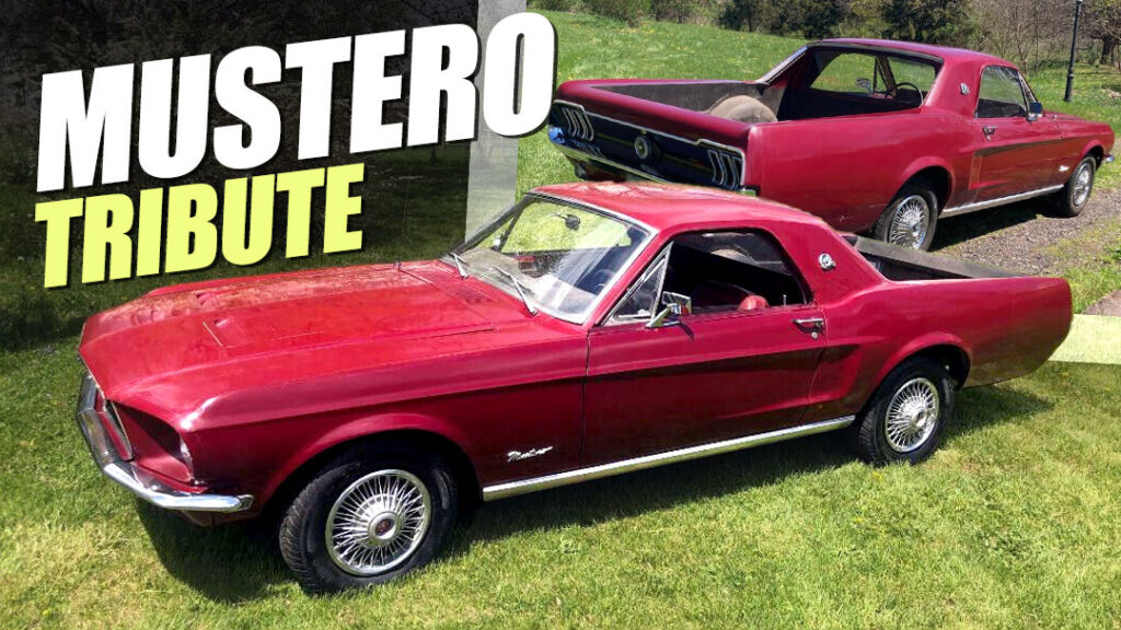  This 1968 Mustang Pickup Is Actually Pretty Neat In A Mustero Kind Of Way
