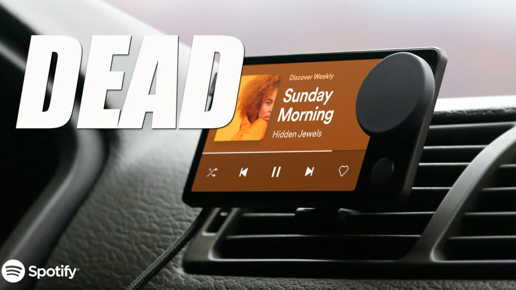  Spotify To Brick Car Thing Devices, Tells Owners To Throw Them Away