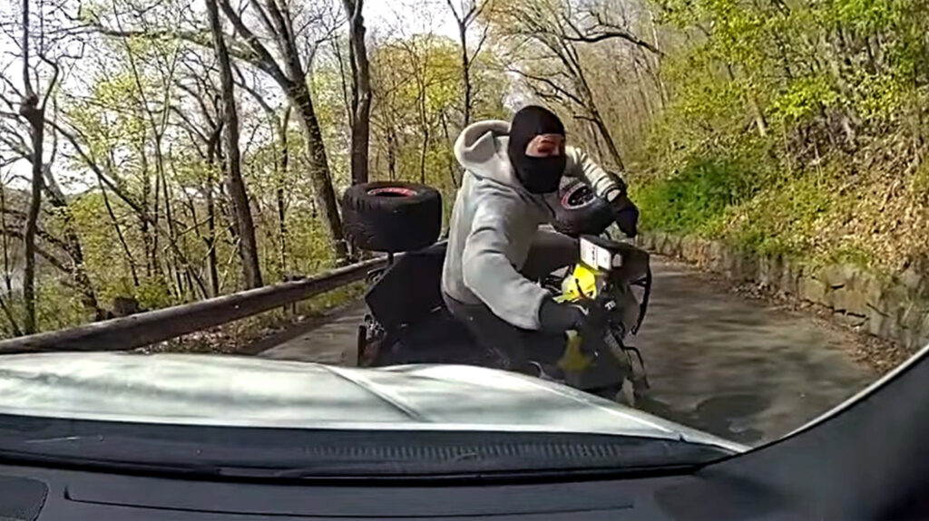  Was This Cop Right To Block ATV Rider Leading To Serious Crash?