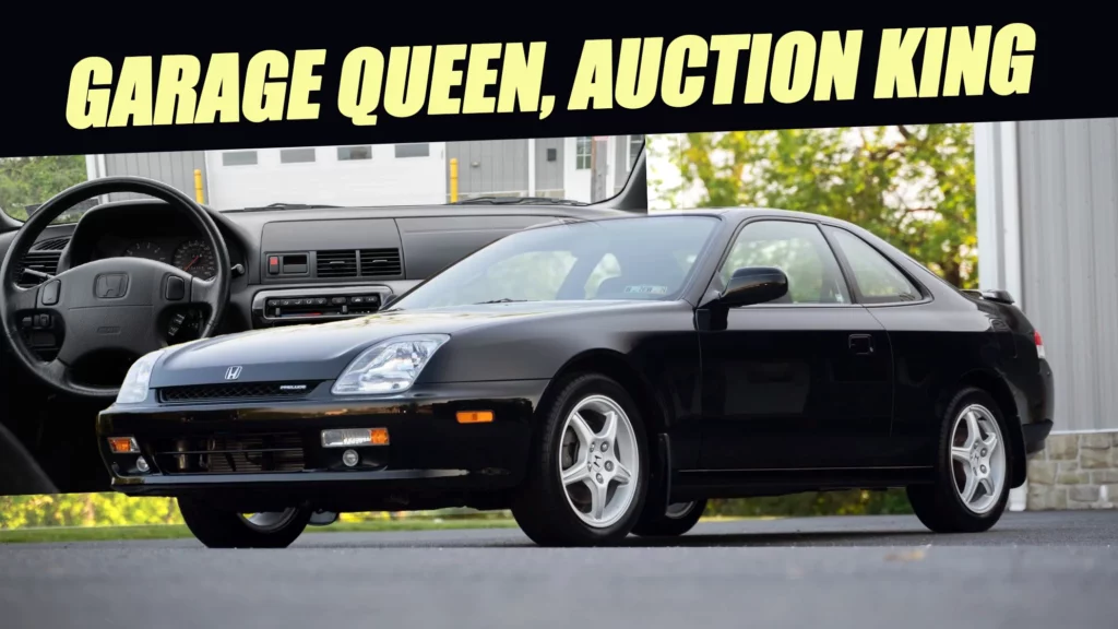  2001 Honda Prelude With 4.9k Miles Sold For An Unbelievable $60,000