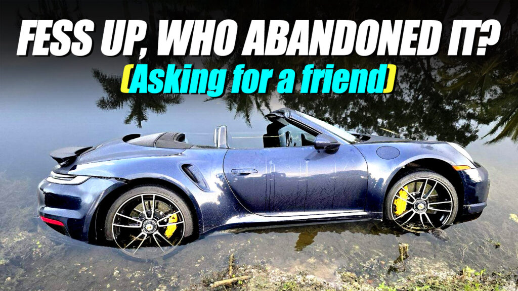  Splish Splash Another Porsche 911 Just Took A Bath