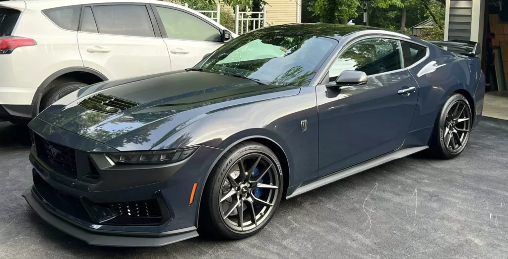  Exclusive: New Mustang Dark Horse Burns Down After Stuck Clutch, Ford Makes It Right