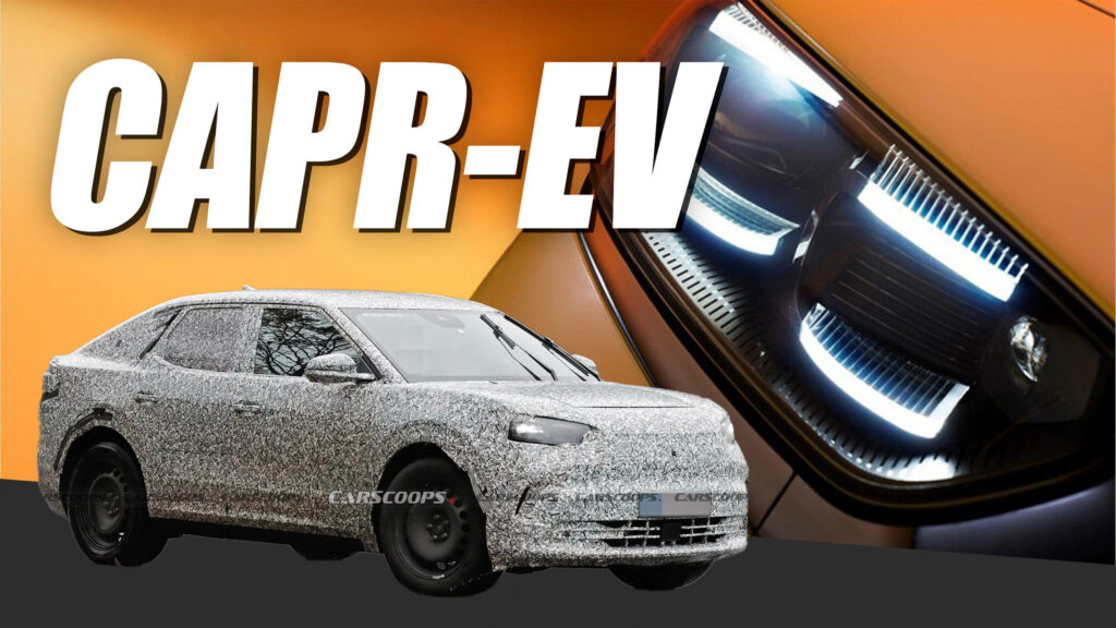  Ford Teases Electric Capri With Bizarre Cryptic Print Ad