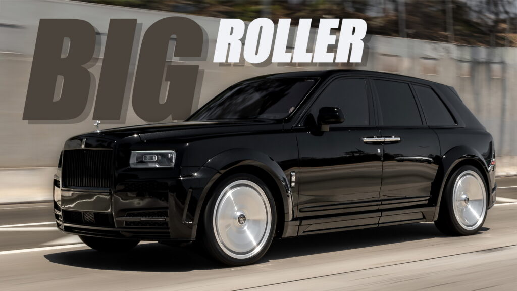  Rolls-Royce Cullinan Black Badge Gets A Carbon Fiber Widebody Upgrade