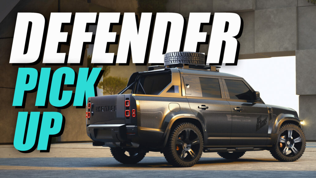  $166K Buys The Defender Ute Land Rover Hinted At, But Won’t Build