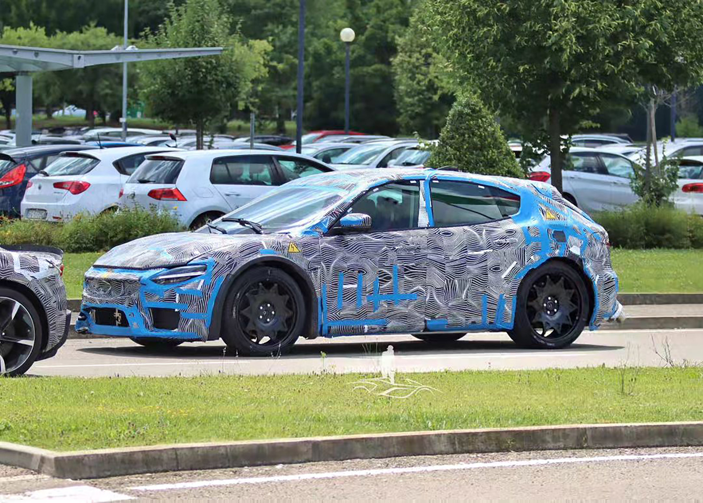 Ferrari EV Mule - Scoop (2)