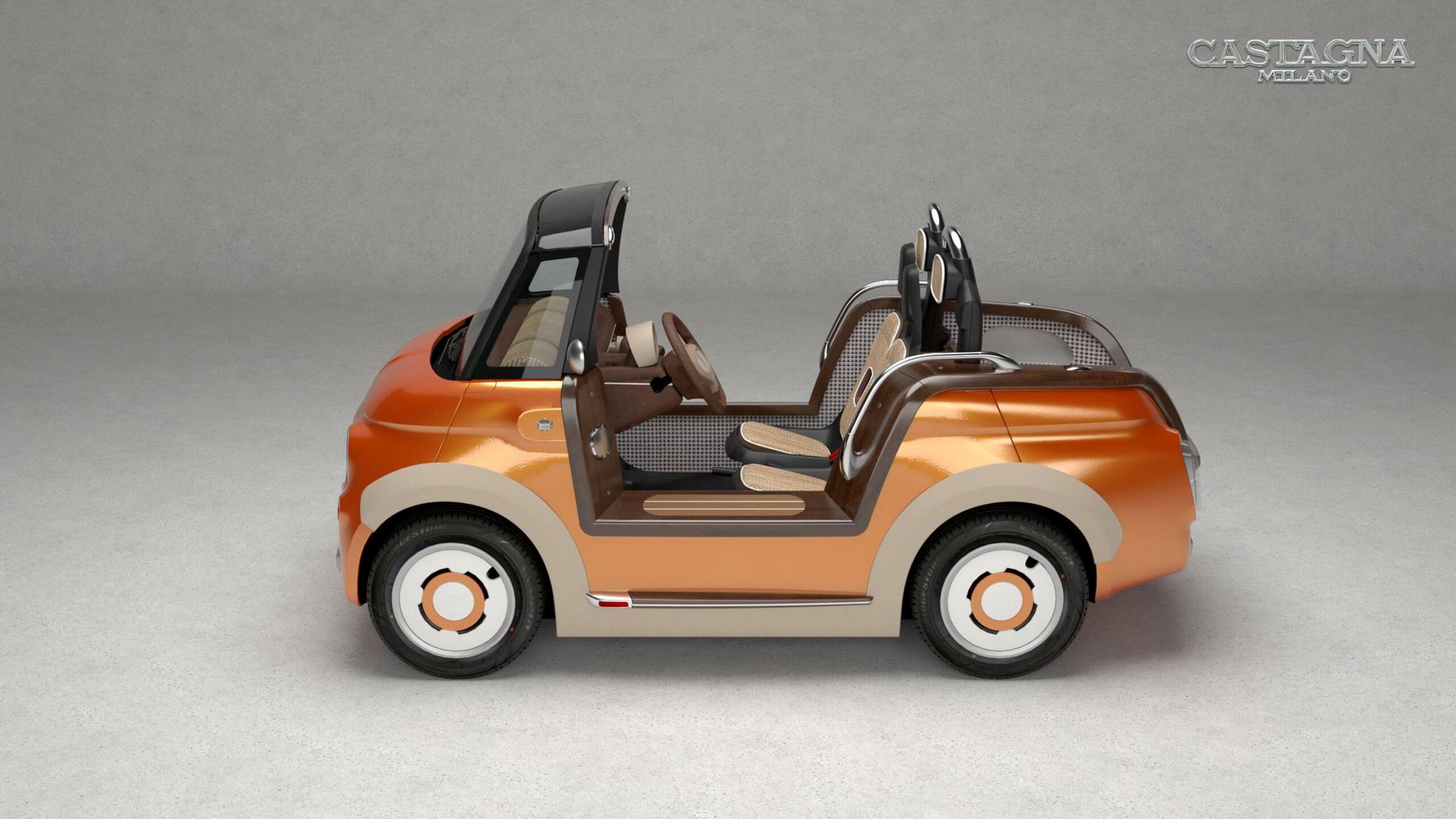 Fiat Topolino Turned Into An Adorable Beach Car By Castagna Milano ...