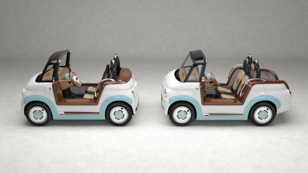 Fiat Topolino Turned Into An Adorable Beach Car By Castagna Milano