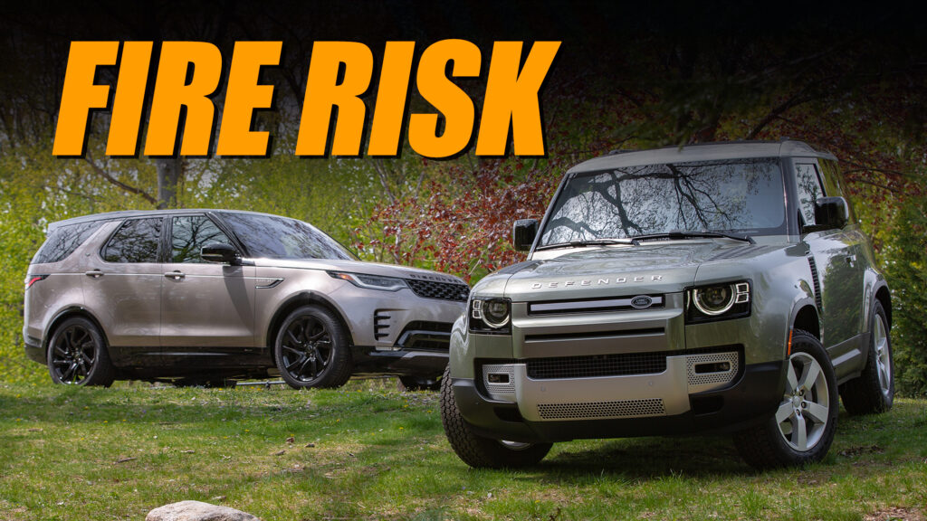  Some Land Rovers And Jaguars Have Caught Fire Over Leaky Engine Oil Filter