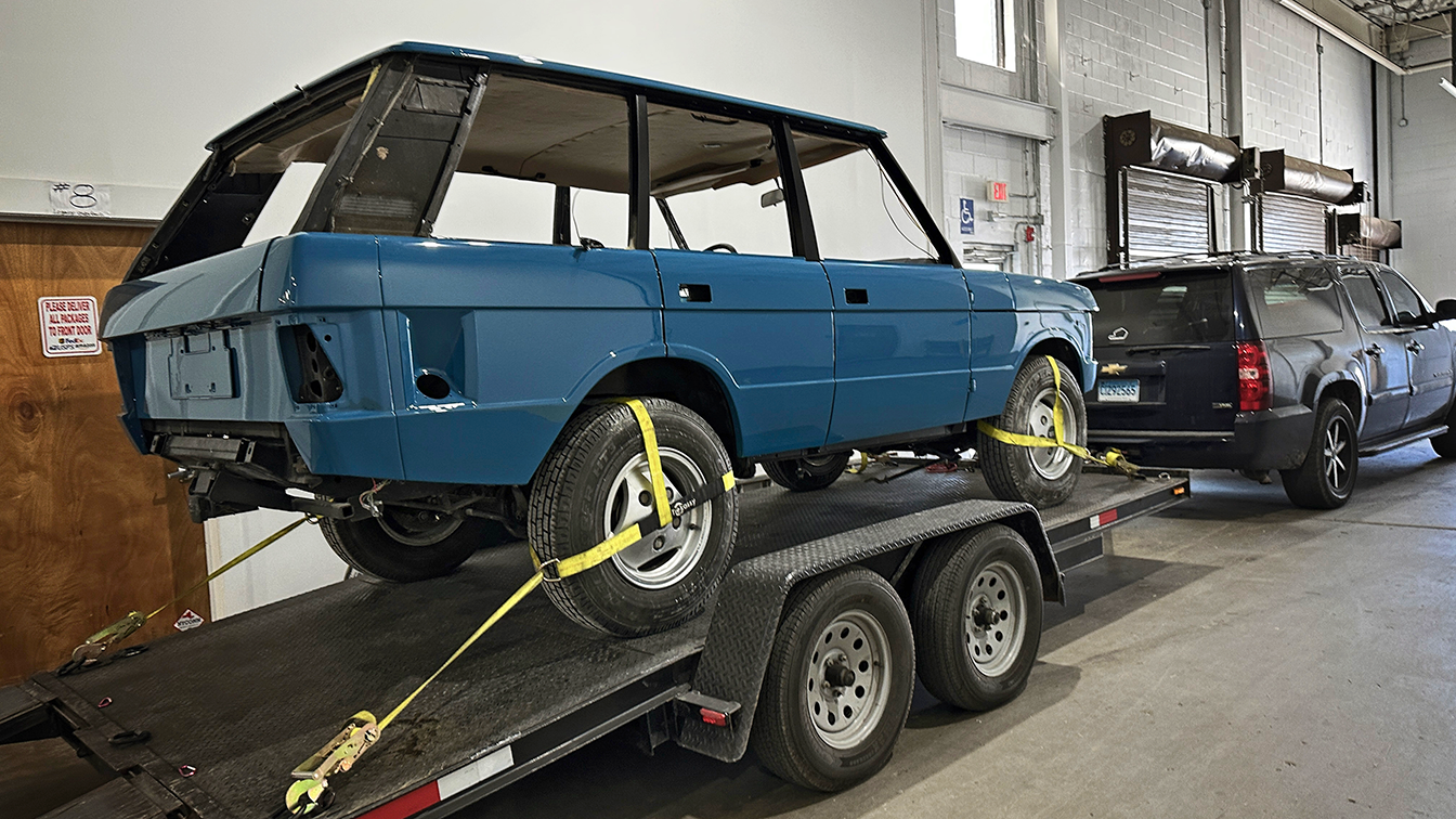 Legacy Rover Legacy’s Tuscan Blue Range Rover Restomod Checks All The Right Boxes ...