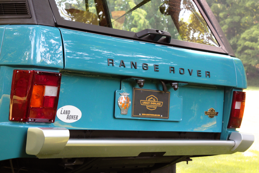 Legacy Rover Legacy’s Tuscan Blue Range Rover Restomod Checks All The Right Boxes ...