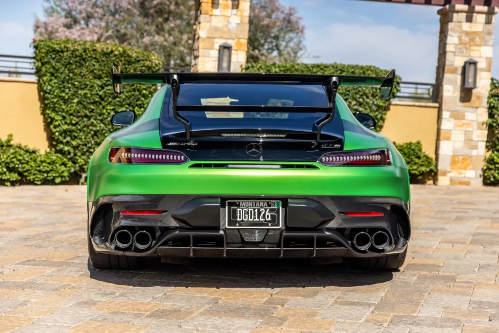  Low-Mileage Mercedes-AMG GT Black Series Is A Mean, Green Beast