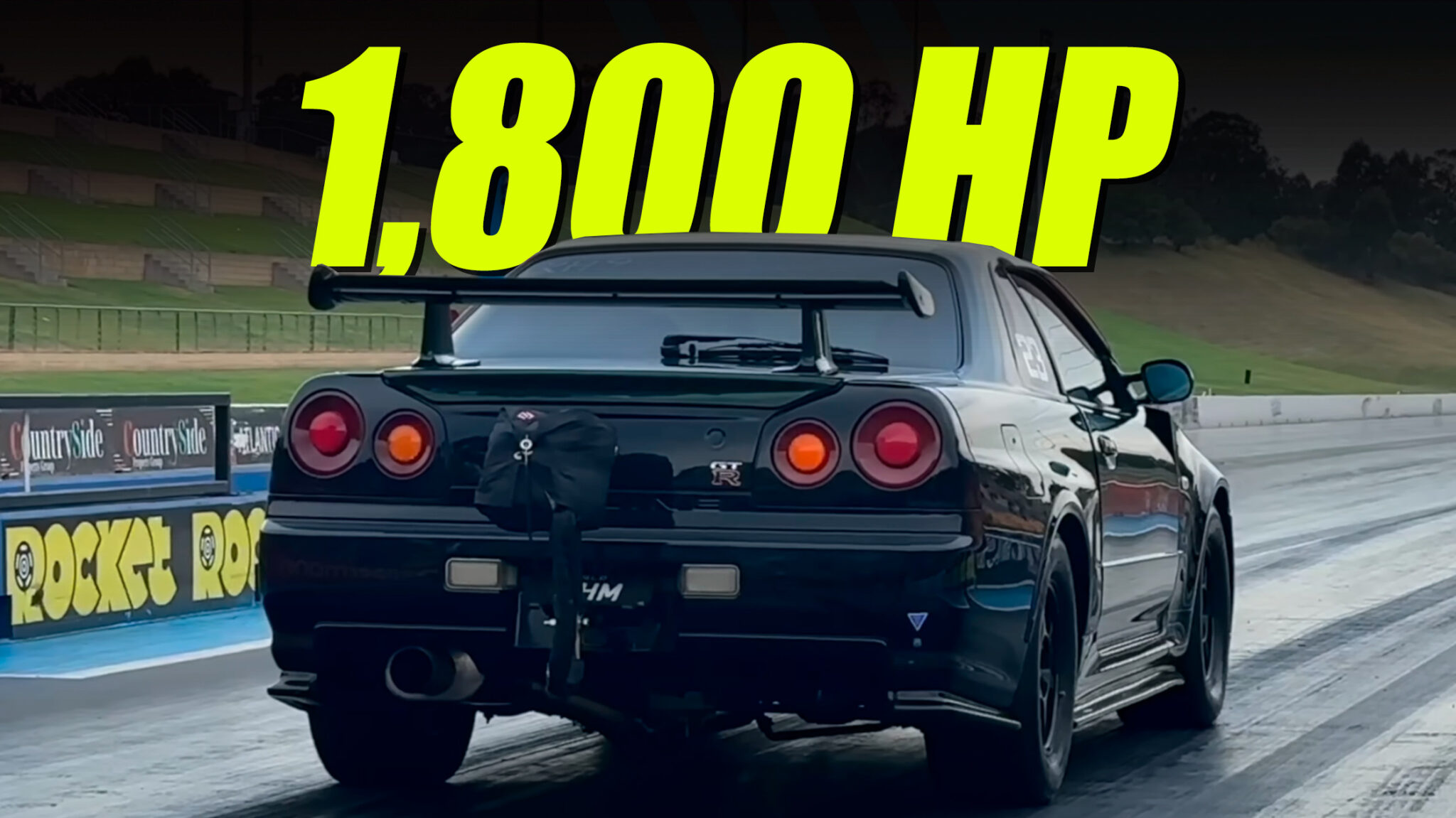 World’s Fastest Manual Nissan R34 GT-R Sets New Record | Carscoops