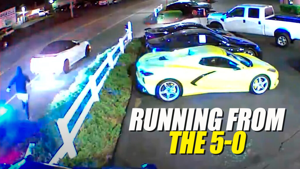  Thief Fails To Steal Corvette, Escapes With Chevy Camaro Instead