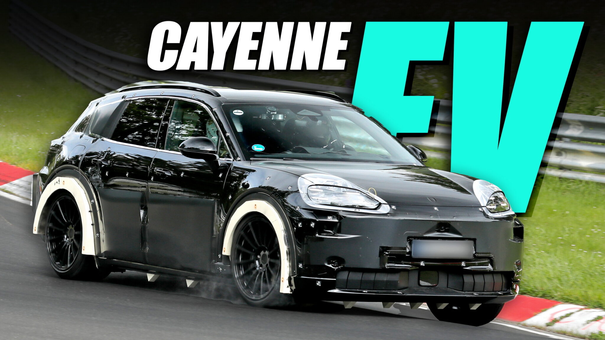  2026 Porsche Cayenne EV Looks Like A Supersized Macan EV 