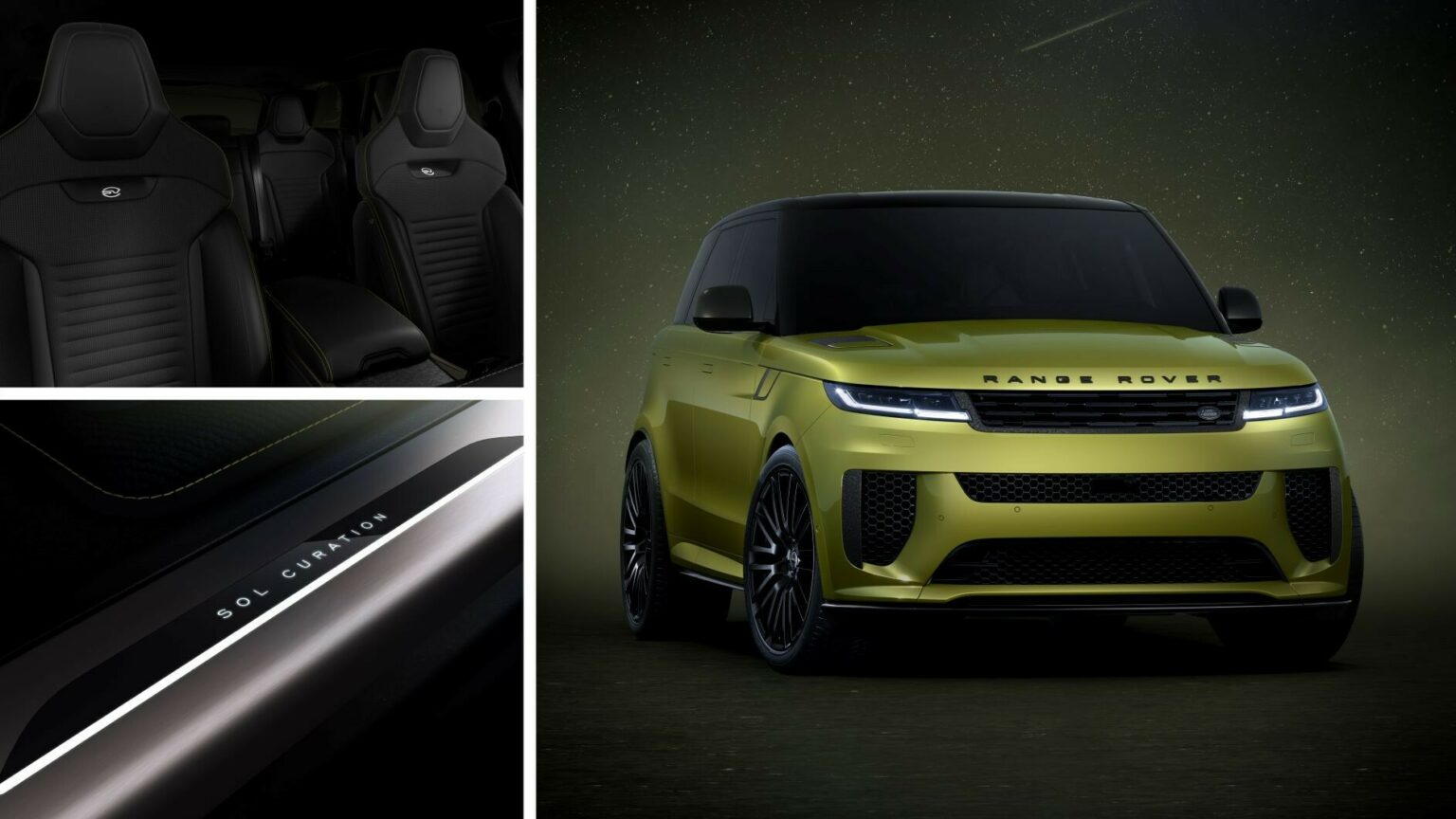 Range Rover Stars Range Rover Sport SV Celestial Collection Reaches For The Stars | Carscoops