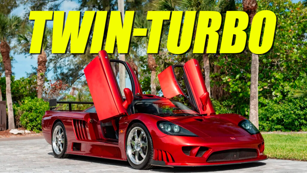  World’s Only Saleen S7 Twin Turbo With Competition Package Offers 1,000 HP And Gorgeous Styling