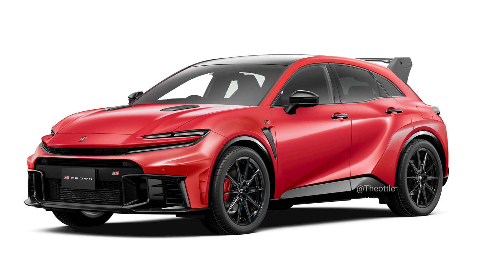 Toyota GR Crown Sport Render Looks Like A Rally-Spec Purosangue | Carscoops