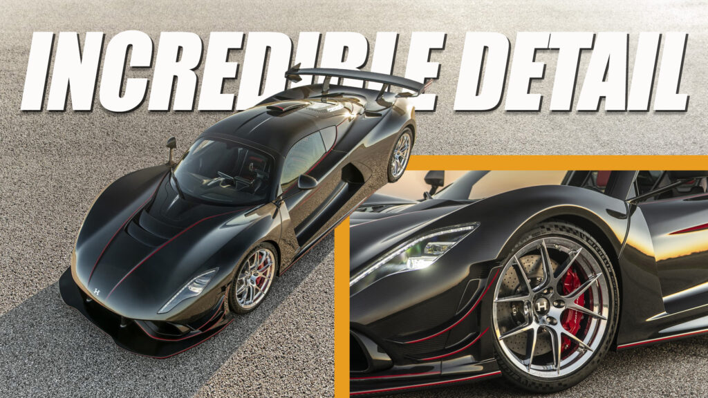  Hennessey’s Incredible Venom F5 Carbon Series Shows Off Bumper-to-Bumper Matching Weave