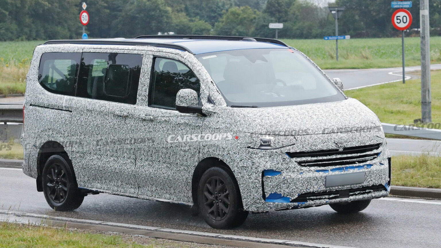 VW Transporter T7 Spied As A Box Full Of Boring Corporate Synergy ...