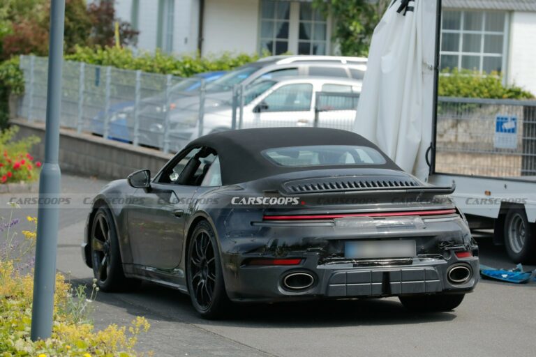  2026 Porsche 911 Turbo S Cabriolet Could Be A Nearly 700 HP Hybrid Bildidee 
