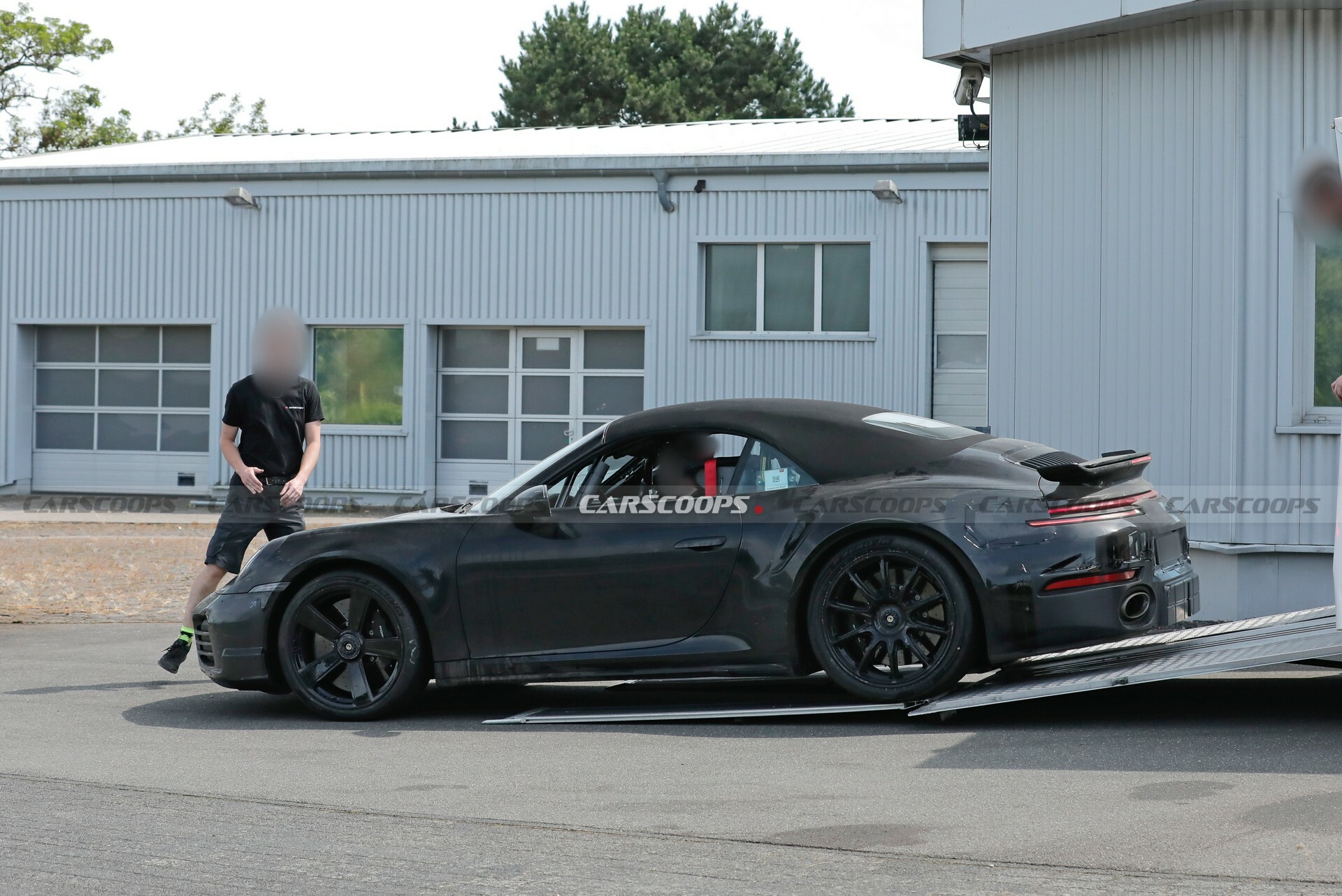  2026 Porsche 911 Turbo S Cabriolet Could Be A Nearly 700 HP Hybrid Illustration 