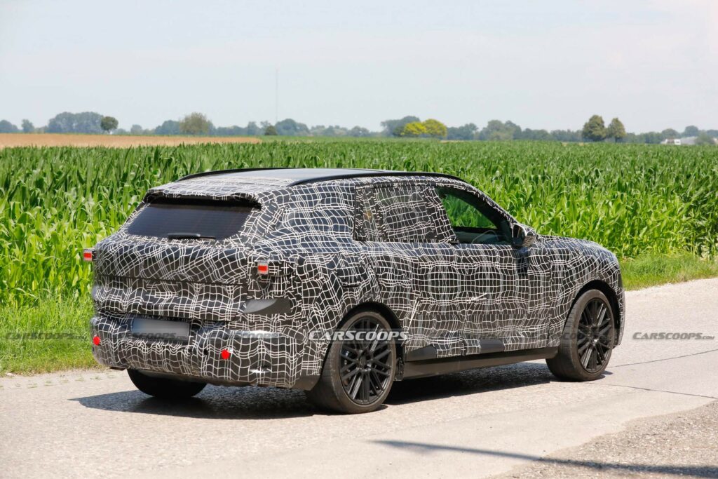 2027 BMW X5 Neue Klasse Leaves Track, Gets Stuck In Deep Snow | Carscoops