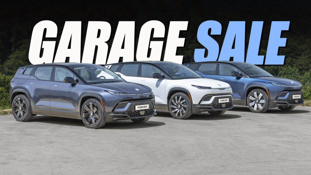  Fisker Firesale Dumps Remaining Ocean EVs For $2,500 To $16,500