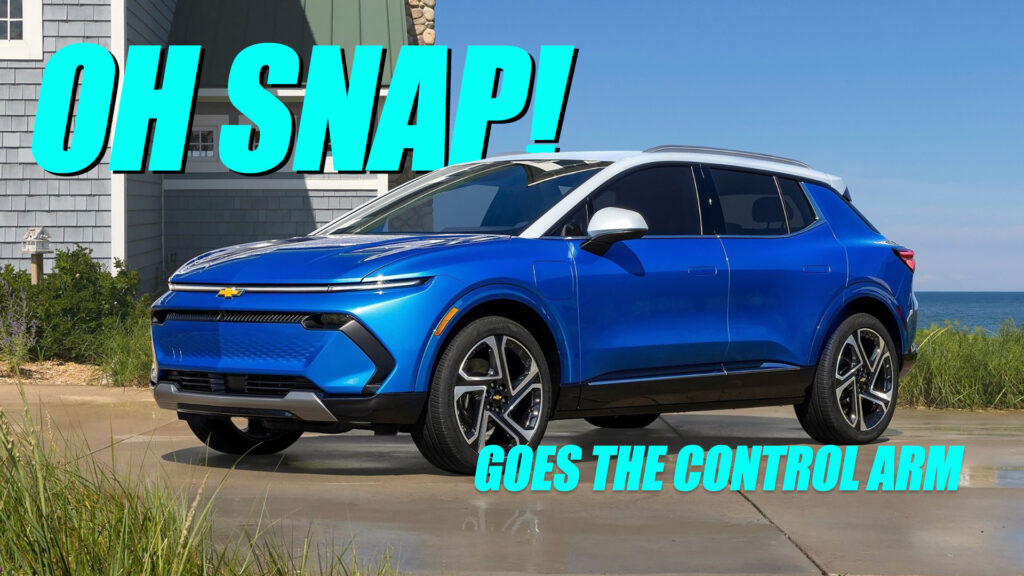  Chevrolet Recalls A Few Equinox EVs As A Control Arm Could Fracture