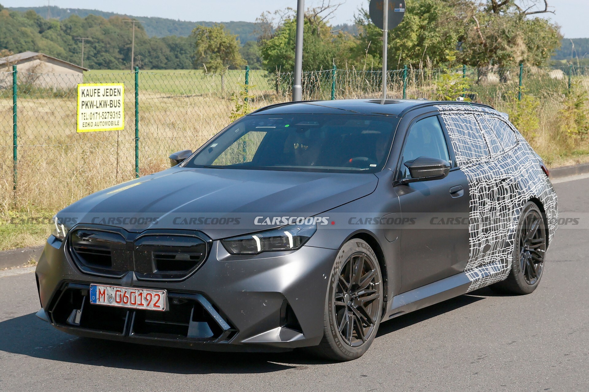 2025 BMW M5 Touring Strips Down Ahead Of August 15 Debut | Carscoops