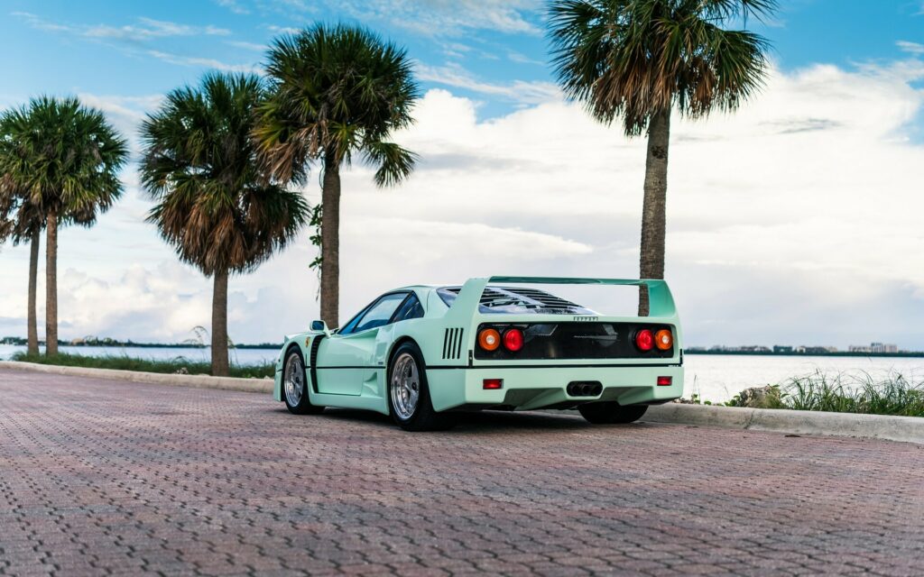  World&rsquo;s Only Mint Green Ferrari F40 Pays Tribute To A 250 GTO