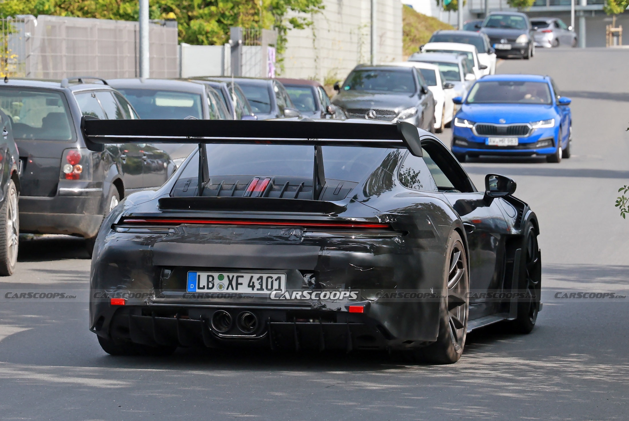 Facelifted Porsche 911 GT3 RS Steps Out For The First Time