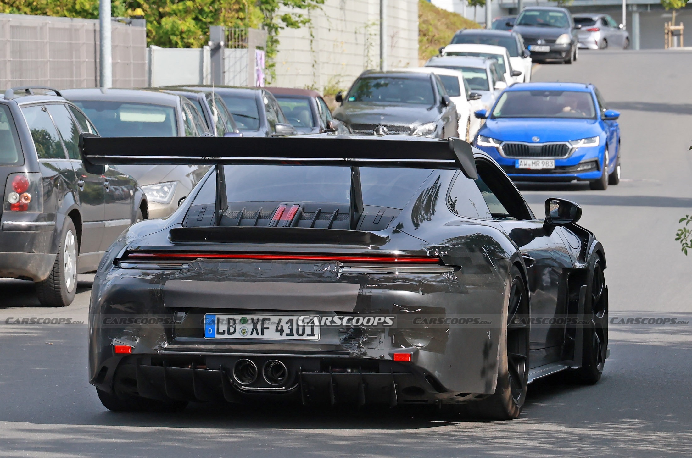 Facelifted Porsche 911 GT3 RS Steps Out For The First Time