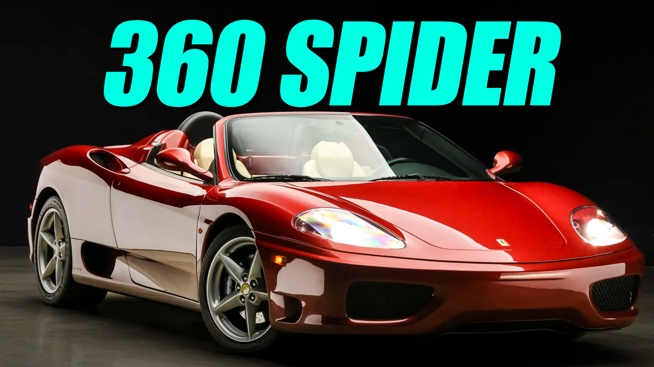 This Ferrari 360 Spider's Gated Manual And V8 Make Us Miss The Old Days |  Carscoops, image size:2250x1265