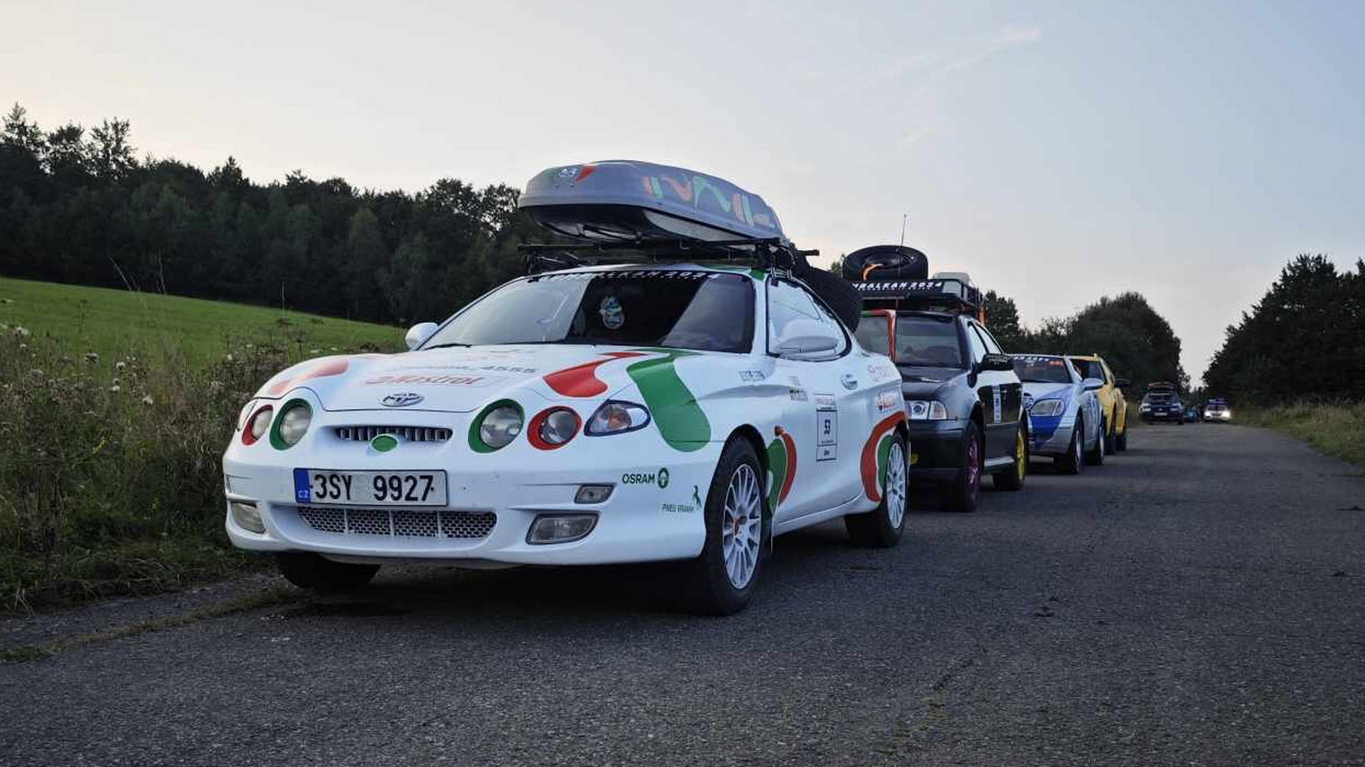 Hyundai Tiburon Turned Into A Toyota Celica WRC Impersonator With Cheap ...