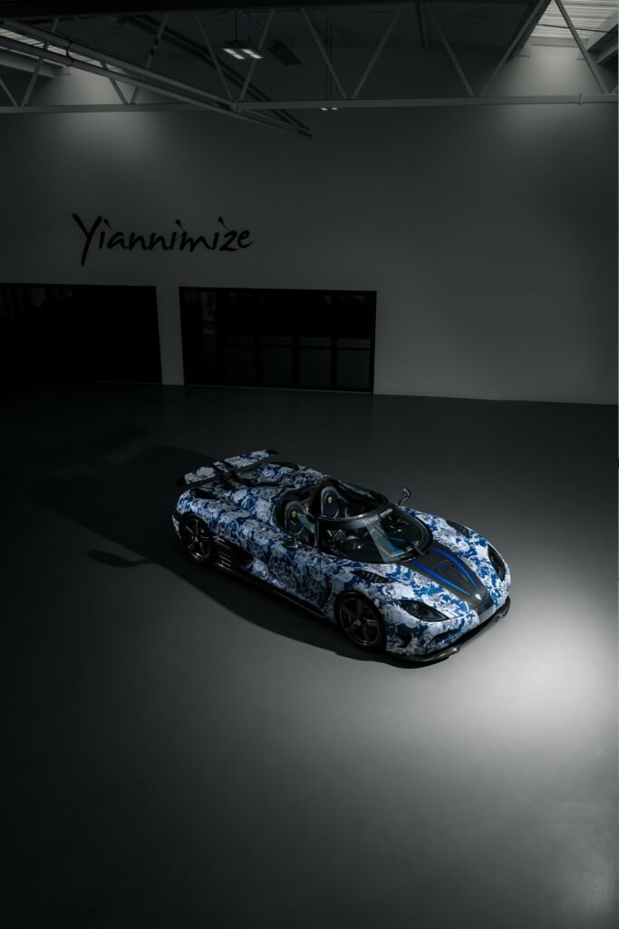 Bespoke Koenigsegg Agera In Floral Wrap Looks Surprisingly Good | Carscoops