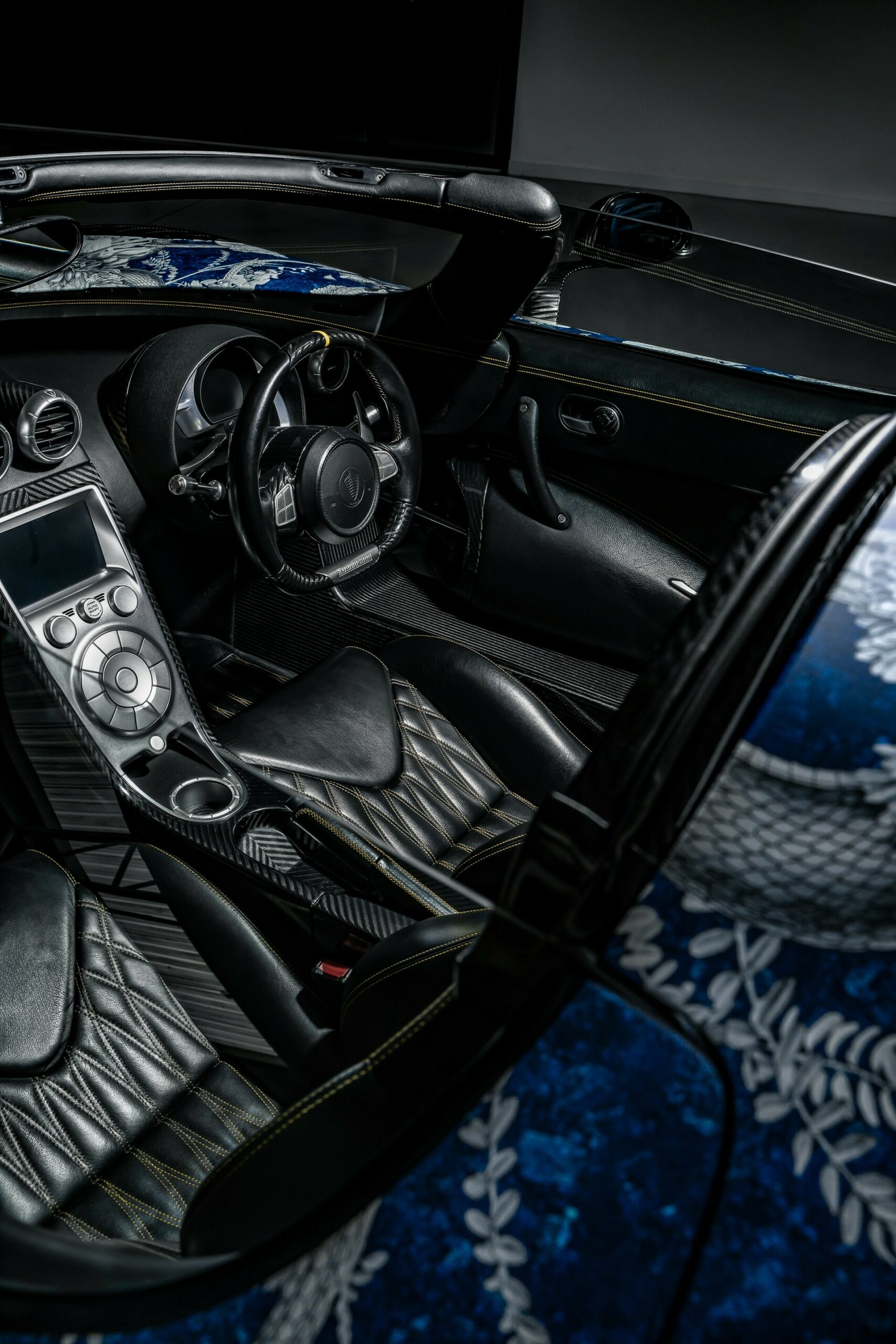 Bespoke Koenigsegg Agera In Floral Wrap Looks Surprisingly Good | Carscoops