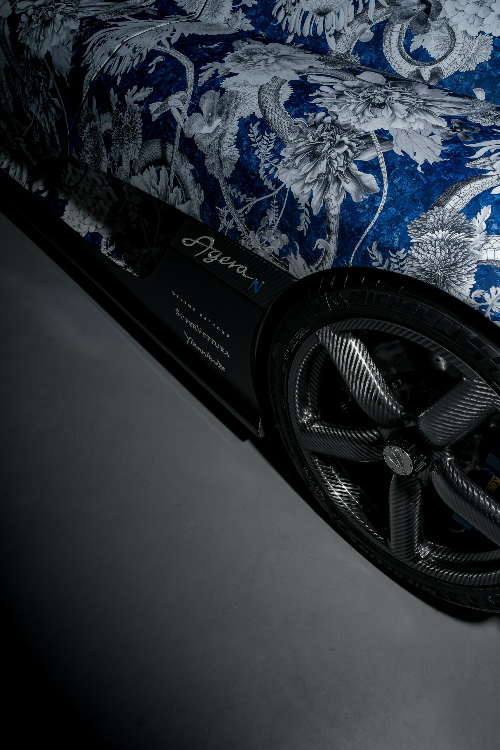 Bespoke Koenigsegg Agera In Floral Wrap Looks Surprisingly Good | Carscoops
