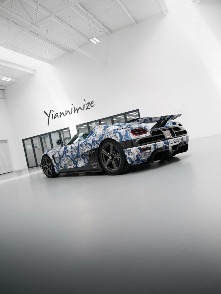 Bespoke Koenigsegg Agera In Floral Wrap Looks Surprisingly Good | Carscoops