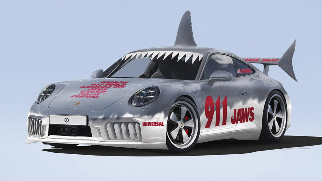  Garage Italia Mocks New Porsche 911 For Its Shark Gills