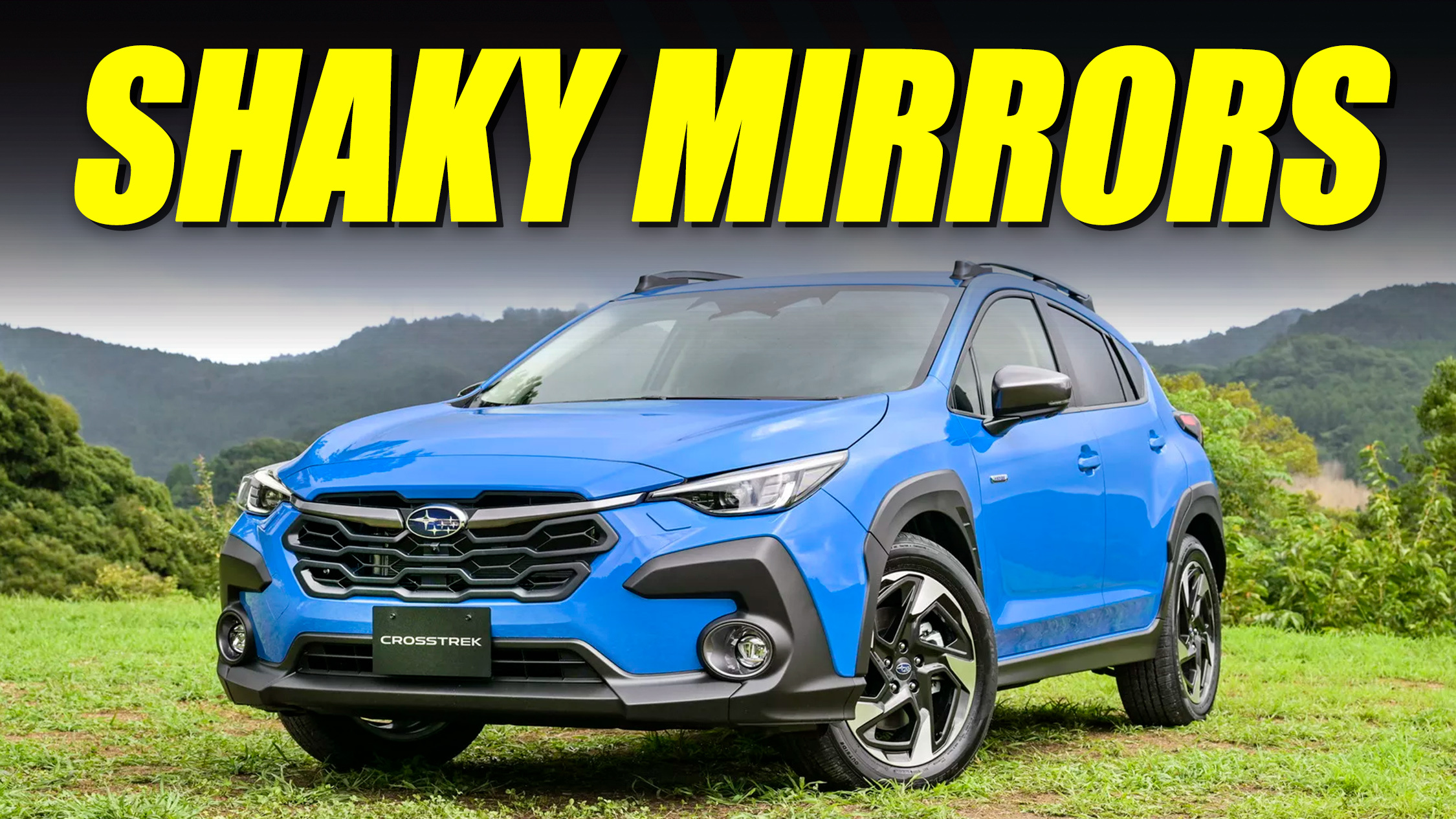 Subaru Sued Over Alleged Dangerous Shaky Mirrors In 2024 Crosstrek