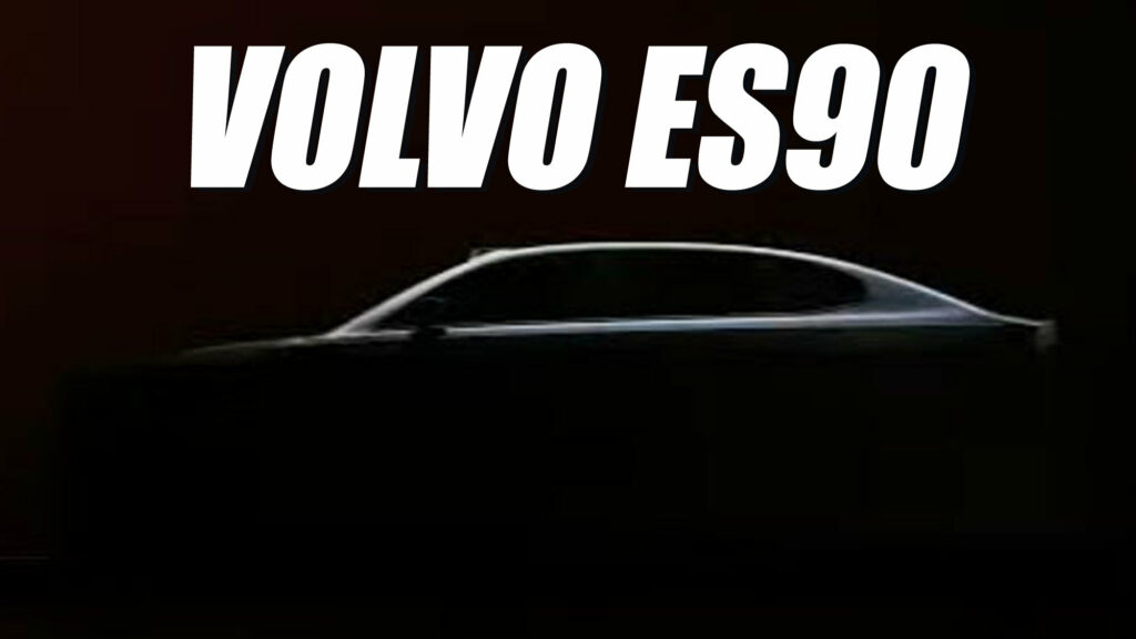 Volvo ES90 Teased As New Electric Flagship Sedan