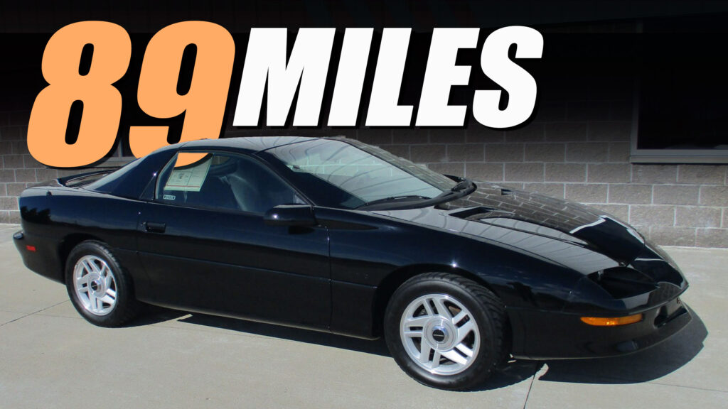  Brand New 89-Mile 1993 Camaro Z28 Just Keeps Changing Hands