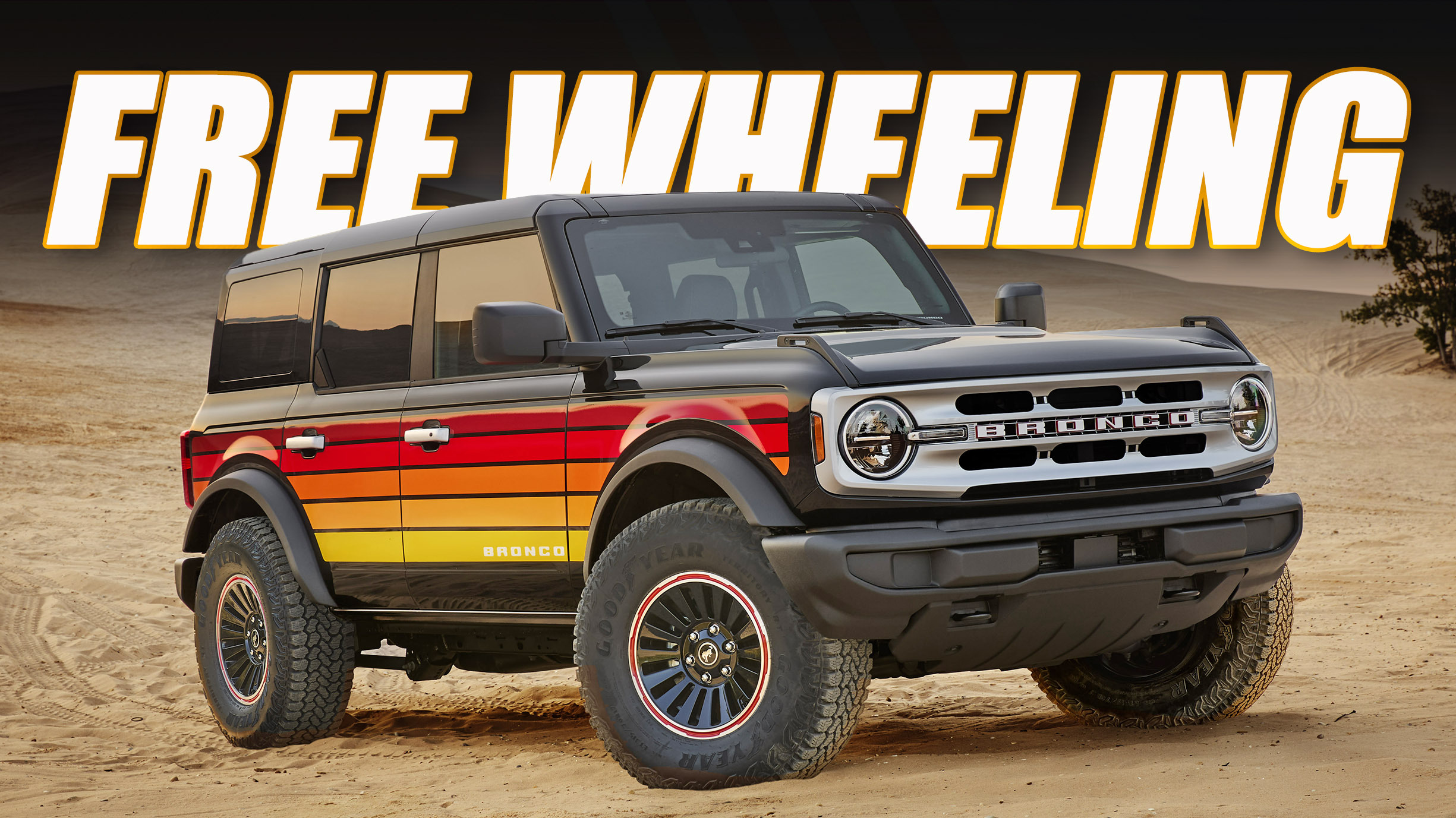 Ford’s New Free Wheeling Bronco Is A Colorful Blast From The ’70s