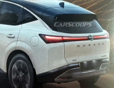 2025 Nissan Murano Leaks Reveal Ariya Looks And Techy Interior | Carscoops